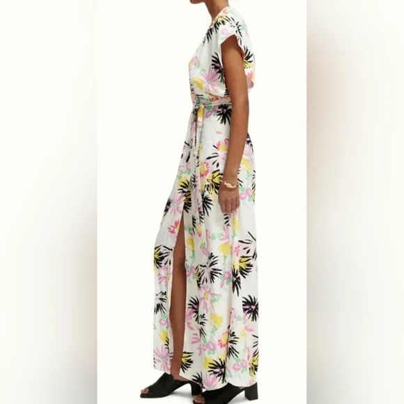 SCOTCH & SODA in BLOOM MAXI DRESS L - Picture 5 of 8